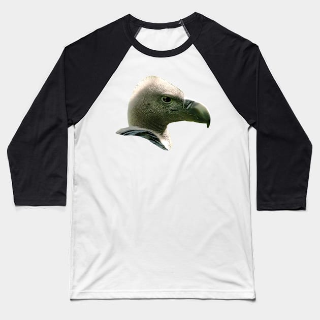 White backed vulture Gyps africanus Baseball T-Shirt by dalyndigaital2@gmail.com